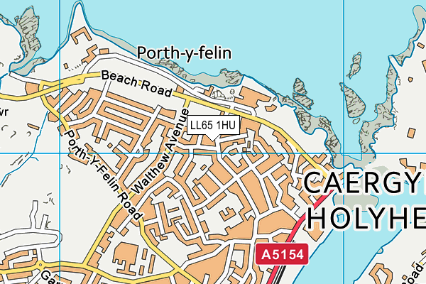 LL65 1HU map - OS VectorMap District (Ordnance Survey) LL65 1HU map - OS VectorMap District (Ordnance Survey)