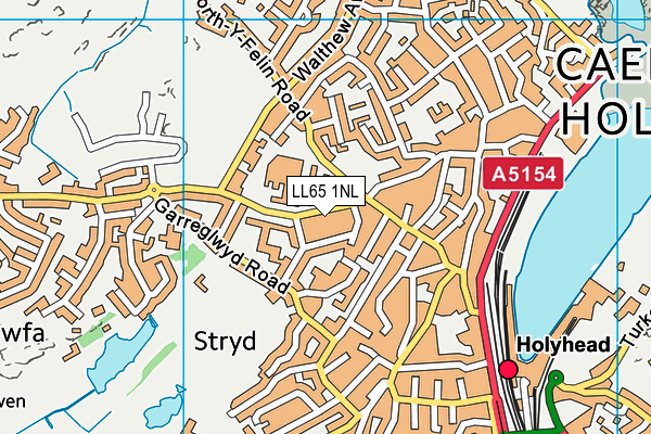 LL65 1NL map - OS VectorMap District (Ordnance Survey) LL65 1NL map - OS VectorMap District (Ordnance Survey)