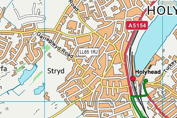 LL65 1RJ map - OS VectorMap District (Ordnance Survey) LL65 1RJ map - OS VectorMap District (Ordnance Survey)