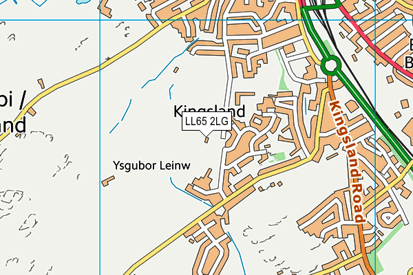 LL65 2LG map - OS VectorMap District (Ordnance Survey) LL65 2LG map - OS VectorMap District (Ordnance Survey)