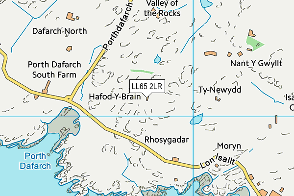 LL65 2LR map - OS VectorMap District (Ordnance Survey) LL65 2LR map - OS VectorMap District (Ordnance Survey)
