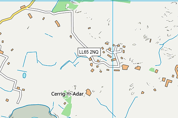 LL65 2NQ map - OS VectorMap District (Ordnance Survey) LL65 2NQ map - OS VectorMap District (Ordnance Survey)