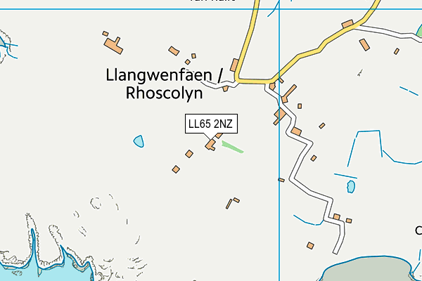 LL65 2NZ map - OS VectorMap District (Ordnance Survey) LL65 2NZ map - OS VectorMap District (Ordnance Survey)