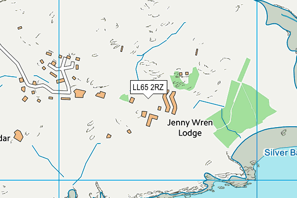 LL65 2RZ map - OS VectorMap District (Ordnance Survey) LL65 2RZ map - OS VectorMap District (Ordnance Survey)