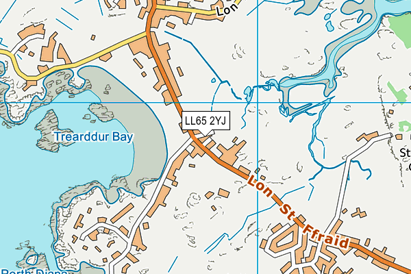 LL65 2YJ map - OS VectorMap District (Ordnance Survey) LL65 2YJ map - OS VectorMap District (Ordnance Survey)