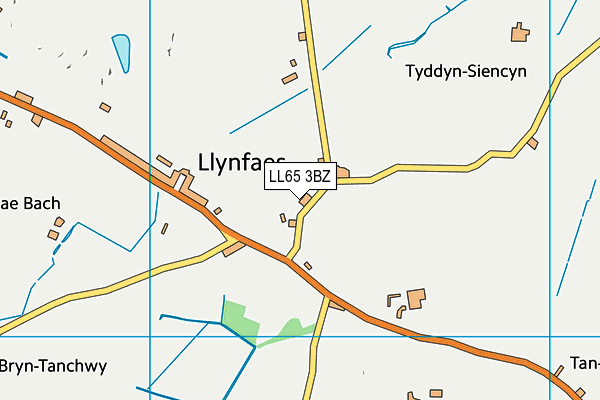 LL65 3BZ map - OS VectorMap District (Ordnance Survey) LL65 3BZ map - OS VectorMap District (Ordnance Survey)