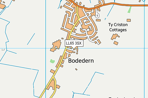 LL65 3SX map - OS VectorMap District (Ordnance Survey) LL65 3SX map - OS VectorMap District (Ordnance Survey)