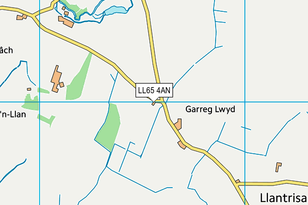 LL65 4AN map - OS VectorMap District (Ordnance Survey) LL65 4AN map - OS VectorMap District (Ordnance Survey)