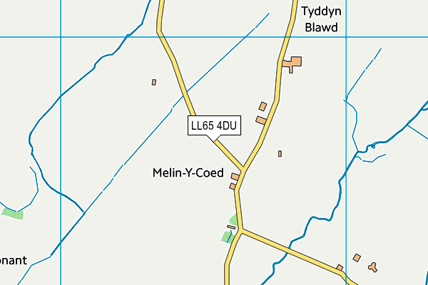 LL65 4DU map - OS VectorMap District (Ordnance Survey) LL65 4DU map - OS VectorMap District (Ordnance Survey)