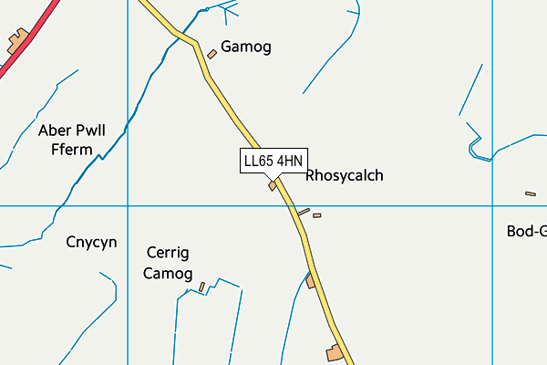 LL65 4HN map - OS VectorMap District (Ordnance Survey) LL65 4HN map - OS VectorMap District (Ordnance Survey)