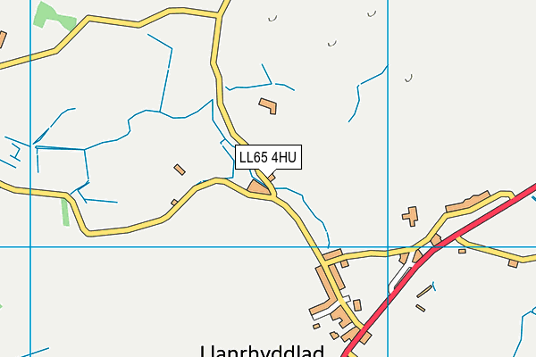 LL65 4HU map - OS VectorMap District (Ordnance Survey) LL65 4HU map - OS VectorMap District (Ordnance Survey)