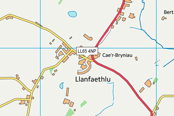 LL65 4NP map - OS VectorMap District (Ordnance Survey) LL65 4NP map - OS VectorMap District (Ordnance Survey)