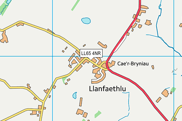 LL65 4NR map - OS VectorMap District (Ordnance Survey) LL65 4NR map - OS VectorMap District (Ordnance Survey)