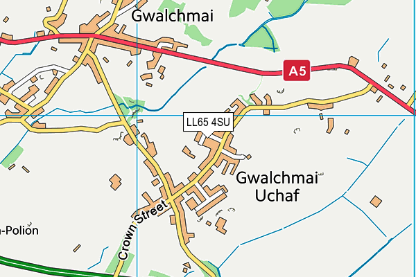 LL65 4SU map - OS VectorMap District (Ordnance Survey) LL65 4SU map - OS VectorMap District (Ordnance Survey)