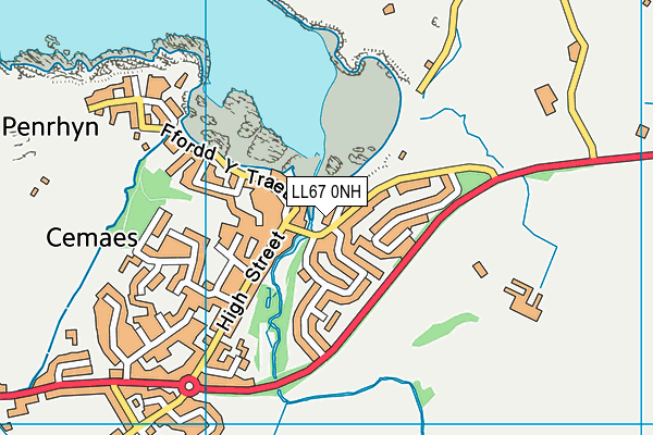 LL67 0NH map - OS VectorMap District (Ordnance Survey) LL67 0NH map - OS VectorMap District (Ordnance Survey)