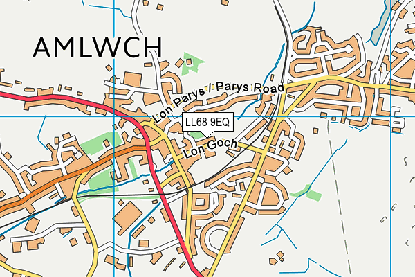 LL68 9EQ map - OS VectorMap District (Ordnance Survey) LL68 9EQ map - OS VectorMap District (Ordnance Survey)