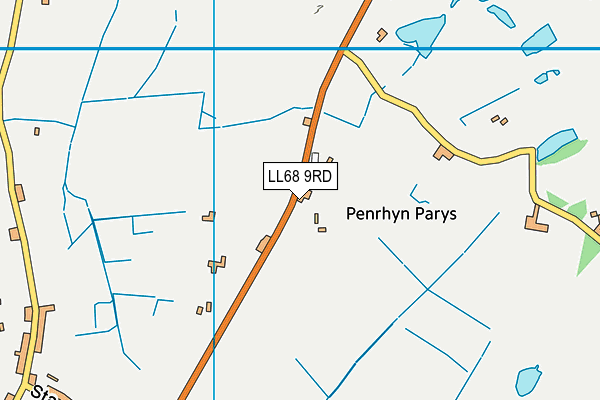 LL68 9RD map - OS VectorMap District (Ordnance Survey) LL68 9RD map - OS VectorMap District (Ordnance Survey)