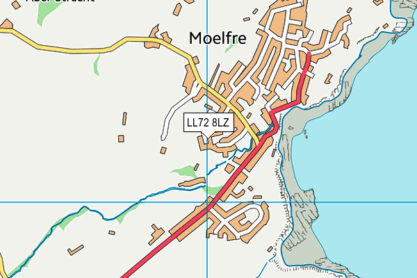 LL72 8LZ map - OS VectorMap District (Ordnance Survey) LL72 8LZ map - OS VectorMap District (Ordnance Survey)