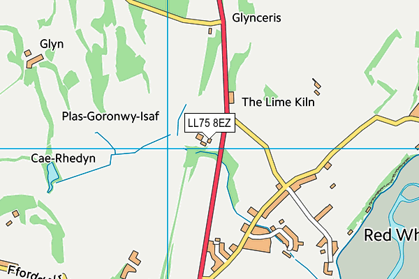 LL75 8EZ map - OS VectorMap District (Ordnance Survey) LL75 8EZ map - OS VectorMap District (Ordnance Survey)
