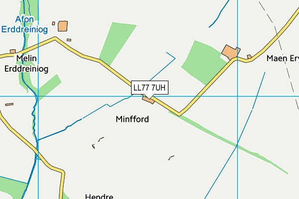 LL77 7UH map - OS VectorMap District (Ordnance Survey) LL77 7UH map - OS VectorMap District (Ordnance Survey)