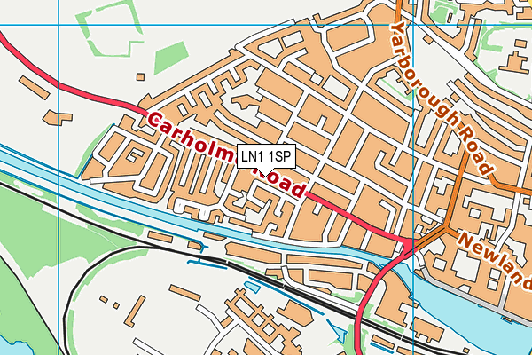 LN1 1SP map - OS VectorMap District (Ordnance Survey) LN1 1SP map - OS VectorMap District (Ordnance Survey)