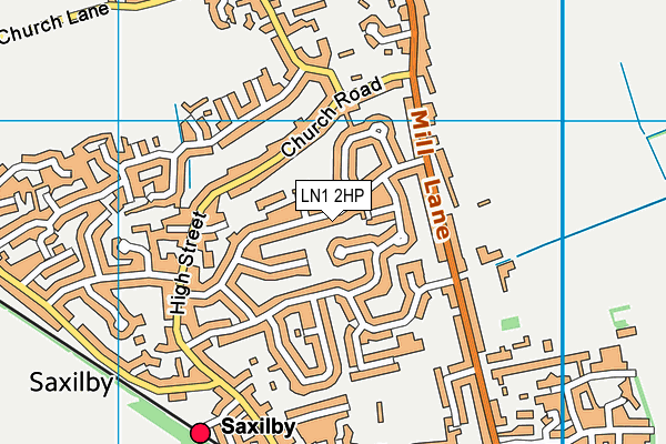 LN1 2HP map - OS VectorMap District (Ordnance Survey) LN1 2HP map - OS VectorMap District (Ordnance Survey)