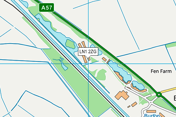 LN1 2ZG map - OS VectorMap District (Ordnance Survey) LN1 2ZG map - OS VectorMap District (Ordnance Survey)
