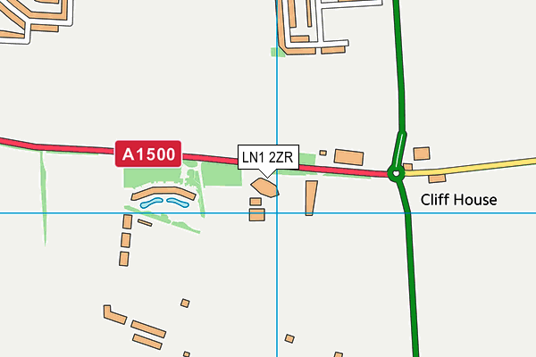 LN1 2ZR map - OS VectorMap District (Ordnance Survey) LN1 2ZR map - OS VectorMap District (Ordnance Survey)