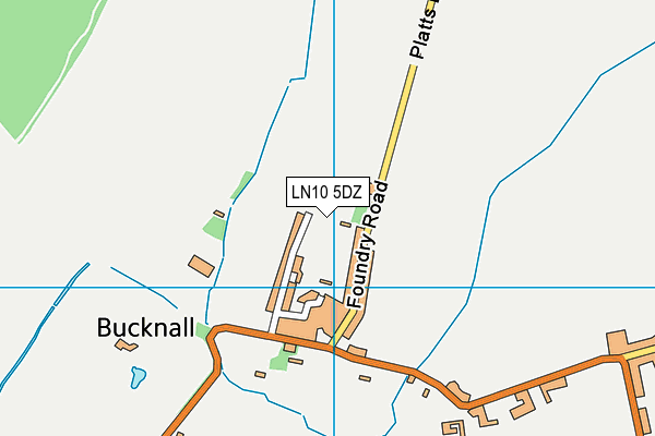 LN10 5DZ map - OS VectorMap District (Ordnance Survey) LN10 5DZ map - OS VectorMap District (Ordnance Survey)