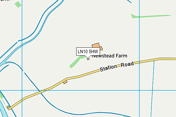 LN10 5HW map - OS VectorMap District (Ordnance Survey) LN10 5HW map - OS VectorMap District (Ordnance Survey)