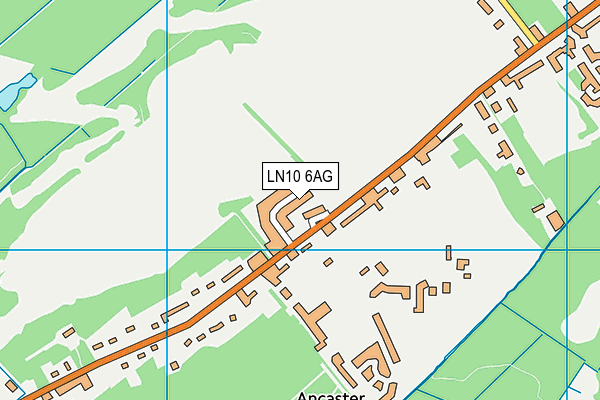 LN10 6AG map - OS VectorMap District (Ordnance Survey) LN10 6AG map - OS VectorMap District (Ordnance Survey)