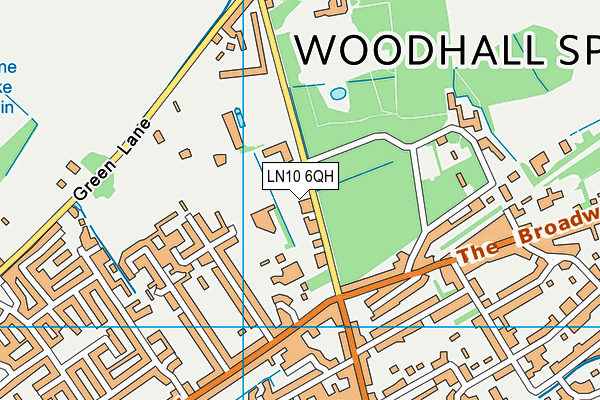 LN10 6QH map - OS VectorMap District (Ordnance Survey) LN10 6QH map - OS VectorMap District (Ordnance Survey)