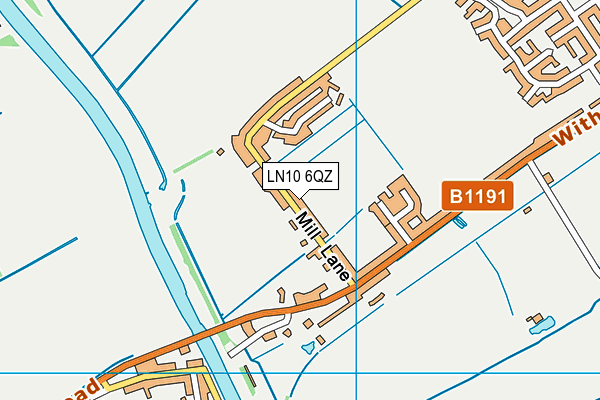 LN10 6QZ map - OS VectorMap District (Ordnance Survey) LN10 6QZ map - OS VectorMap District (Ordnance Survey)