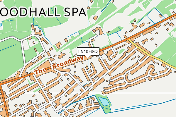 LN10 6SQ map - OS VectorMap District (Ordnance Survey) LN10 6SQ map - OS VectorMap District (Ordnance Survey)