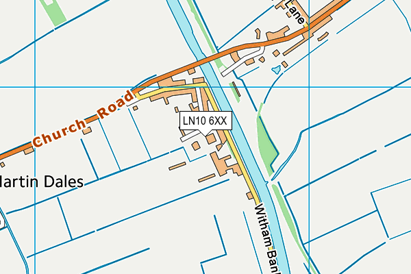 LN10 6XX map - OS VectorMap District (Ordnance Survey) LN10 6XX map - OS VectorMap District (Ordnance Survey)