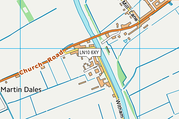 LN10 6XY map - OS VectorMap District (Ordnance Survey) LN10 6XY map - OS VectorMap District (Ordnance Survey)