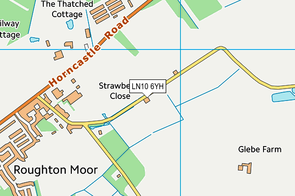 LN10 6YH map - OS VectorMap District (Ordnance Survey) LN10 6YH map - OS VectorMap District (Ordnance Survey)