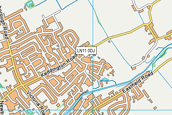 LN11 0DJ map - OS VectorMap District (Ordnance Survey) LN11 0DJ map - OS VectorMap District (Ordnance Survey)