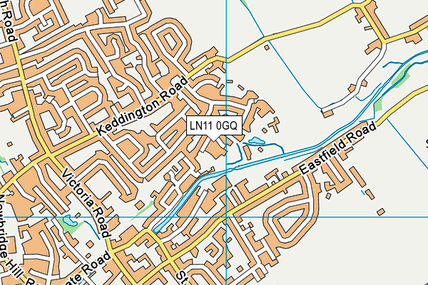 LN11 0GQ map - OS VectorMap District (Ordnance Survey) LN11 0GQ map - OS VectorMap District (Ordnance Survey)