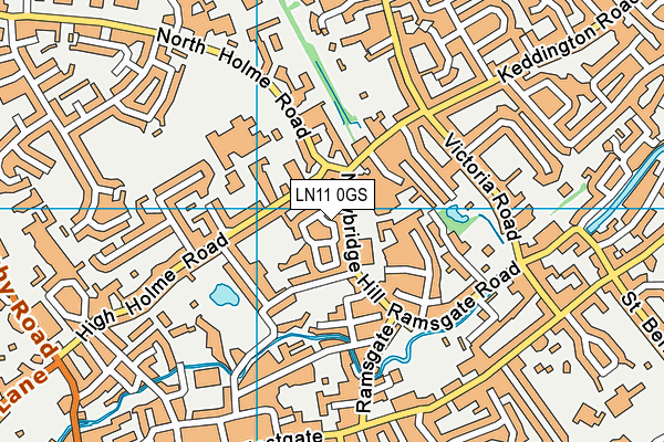 LN11 0GS map - OS VectorMap District (Ordnance Survey) LN11 0GS map - OS VectorMap District (Ordnance Survey)