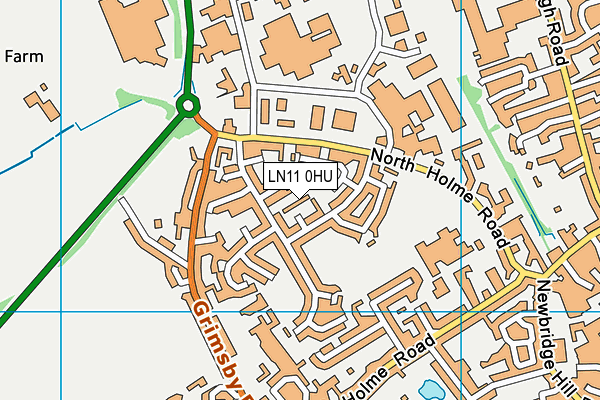 LN11 0HU map - OS VectorMap District (Ordnance Survey) LN11 0HU map - OS VectorMap District (Ordnance Survey)