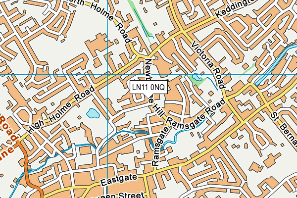 LN11 0NQ map - OS VectorMap District (Ordnance Survey) LN11 0NQ map - OS VectorMap District (Ordnance Survey)