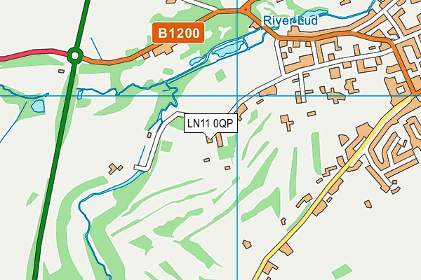 LN11 0QP map - OS VectorMap District (Ordnance Survey) LN11 0QP map - OS VectorMap District (Ordnance Survey)