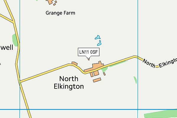 LN11 0SF map - OS VectorMap District (Ordnance Survey) LN11 0SF map - OS VectorMap District (Ordnance Survey)