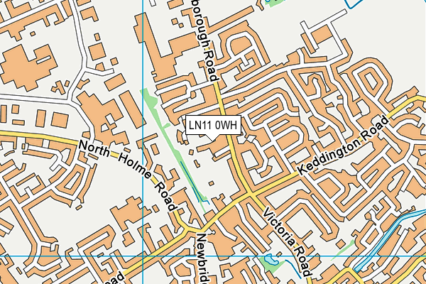 LN11 0WH map - OS VectorMap District (Ordnance Survey) LN11 0WH map - OS VectorMap District (Ordnance Survey)