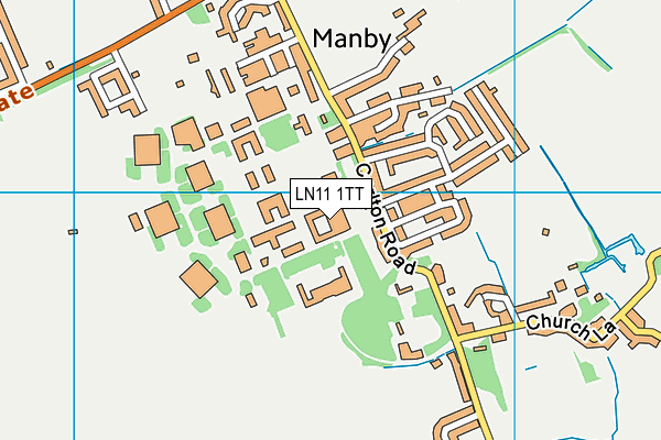 LN11 1TT map - OS VectorMap District (Ordnance Survey) LN11 1TT map - OS VectorMap District (Ordnance Survey)