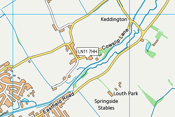 LN11 7HH map - OS VectorMap District (Ordnance Survey) LN11 7HH map - OS VectorMap District (Ordnance Survey)