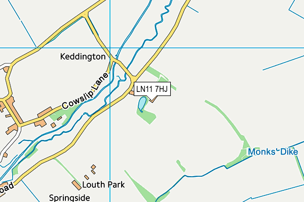 LN11 7HJ map - OS VectorMap District (Ordnance Survey) LN11 7HJ map - OS VectorMap District (Ordnance Survey)