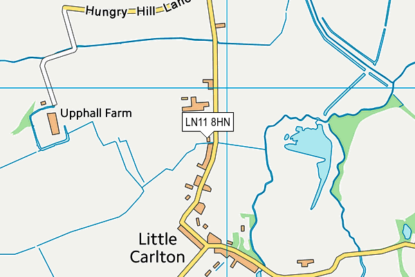 LN11 8HN map - OS VectorMap District (Ordnance Survey)
