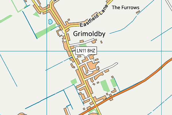 LN11 8HZ map - OS VectorMap District (Ordnance Survey) LN11 8HZ map - OS VectorMap District (Ordnance Survey)